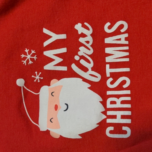 Carter's Christmas Holiday Bodysuits * 9M - Picture 2 of 6